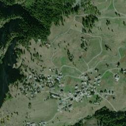 Chamois map(satellite map)