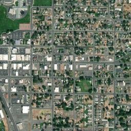 Hermiston map(satellite map)