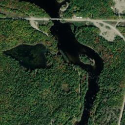 Satellite view of Debsconeag Ice Caves