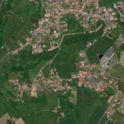 Bussières map(satellite map)
