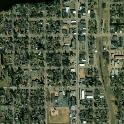 Pine City map(satellite map)