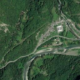 Balmuccia map(satellite map)