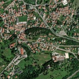 Corneno-Galliano-Carella Mariaga map(satellite map)