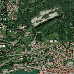 Pusiano map(satellite map)