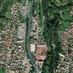 Colzate map(satellite map)