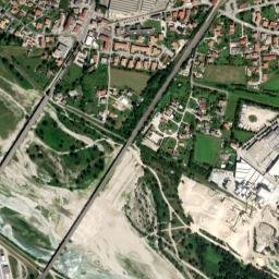 Priula-Colfosco map(satellite map)