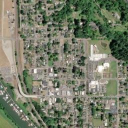 Ridgefield map(satellite map)