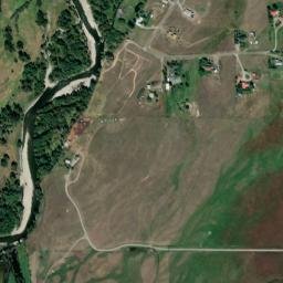 Sweet Grass County map(satellite map)