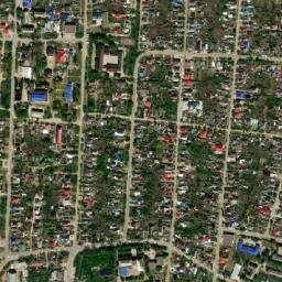 Bryukhovetskaya map(satellite map)
