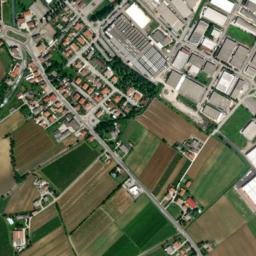 Pramaggiore Blessaglia map(satellite map)