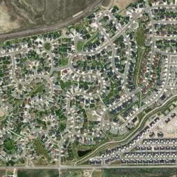3015 East Copper Ridge Loop Billings MT High Resolution Satellite Map