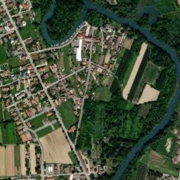 Precenicco map(satellite map)