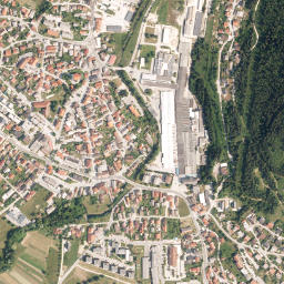 Cerknica map(satellite map)