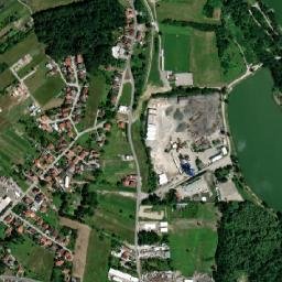 Rakitje map(satellite map)