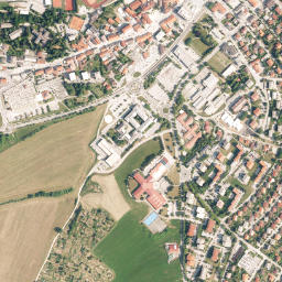 Postojna map(satellite map)