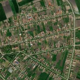 Bočar map(satellite map)