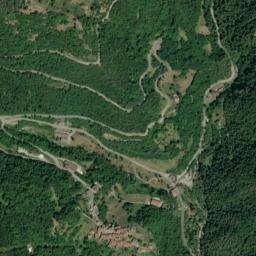 Valvestino map(satellite map)