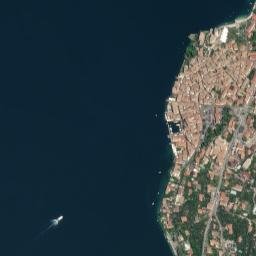 Malcesine map(satellite map)
