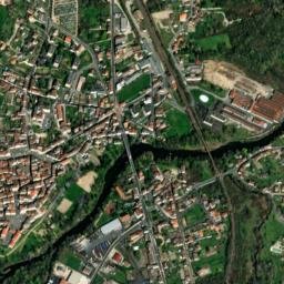 Courpière map(satellite map)