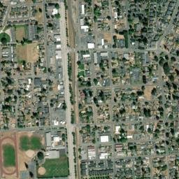 Scappoose map(satellite map)