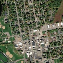Milaca map(satellite map)
