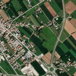 Falzè-Signoressa map(satellite map)