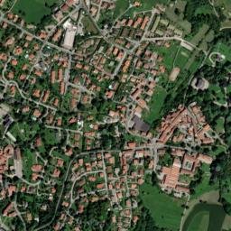 Cremella map(satellite map)