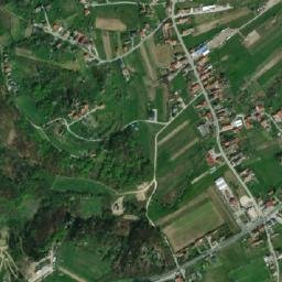 Rakov Potok map(satellite map)