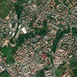 Ponteranica map(satellite map)