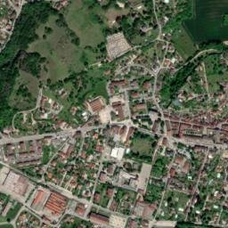 Crémieu map(satellite map)