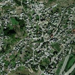 Saint Maurice map(satellite map)