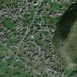 Gressan map(satellite map)