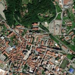 Borgosesia map(satellite map)