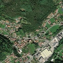 Luzzana map(satellite map)