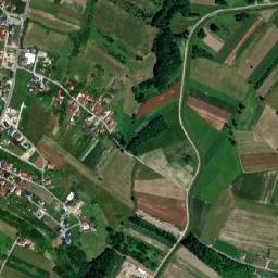 Zadvorsko map(satellite map)