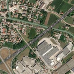 Cessalto map(satellite map)