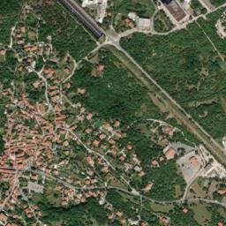 Prosecco-Contovello map(satellite map)
