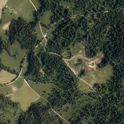 Hrib-Loški Potok map(satellite map)