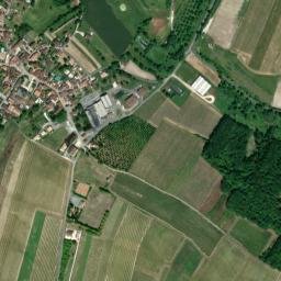 Chérac map(satellite map)