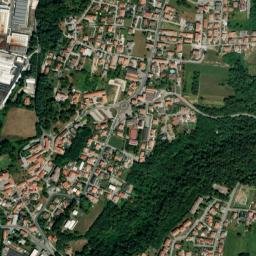 Oggiona-Santo Stefano map(satellite map)