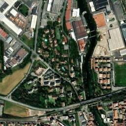 Ponte San Pietro map(satellite map)