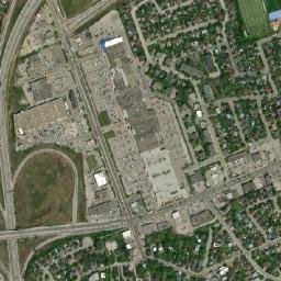 Terrebonne map(satellite map)