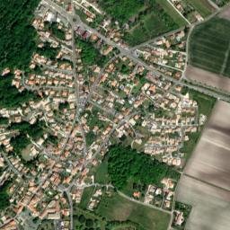 Breuillet map(satellite map)