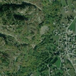 Issime map(satellite map)