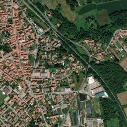Borgo Ticino map(satellite map)