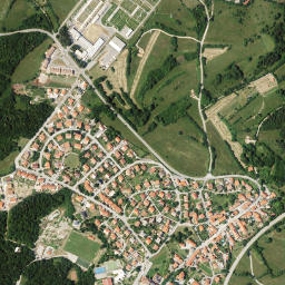 Divača map(satellite map)