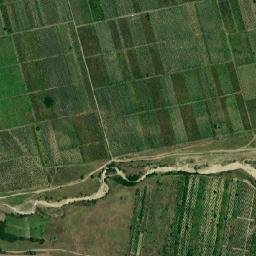 Cârligele map(satellite map)