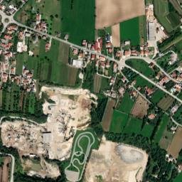 Preara-Moraro-Levà Nord map(satellite map)