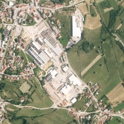 Pivka map(satellite map)