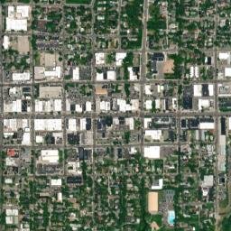 Bozeman map(satellite map)